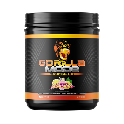 Gorilla Mode Pre Workout Massive Pumps Laser Focus Energy 792g
