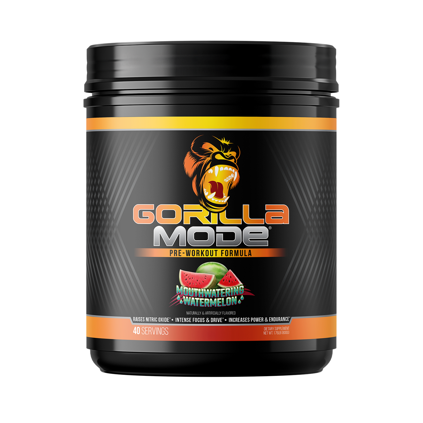 Gorilla Mode Pre Workout Massive Pumps Laser Focus Energy 792g
