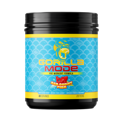 Gorilla Mode Pre Workout Massive Pumps Laser Focus Energy 792g
