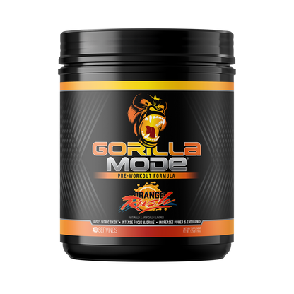 Gorilla Mode Pre Workout Massive Pumps Laser Focus Energy 792g