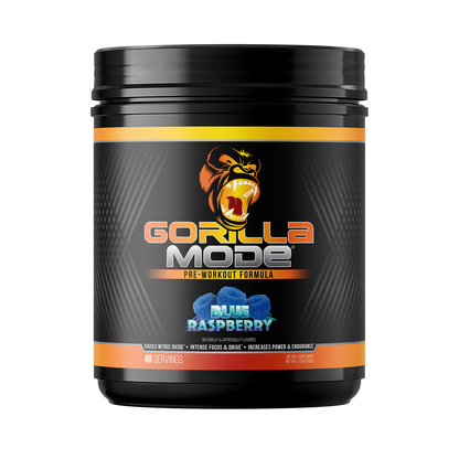 Gorilla Mode Pre Workout Massive Pumps Laser Focus Energy 792g