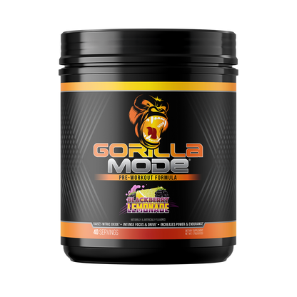 Gorilla Mode Pre Workout Massive Pumps Laser Focus Energy 792g
