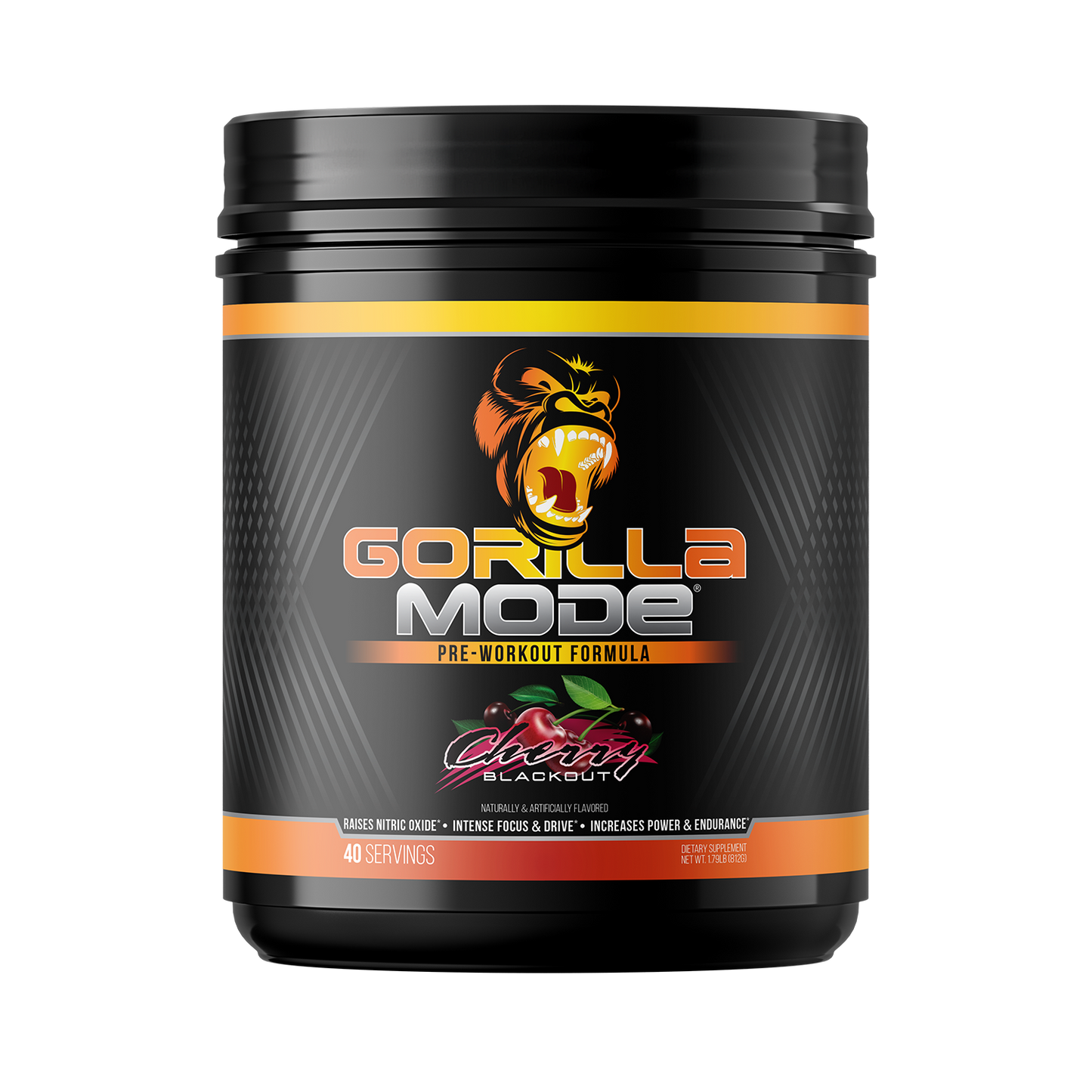 Gorilla Mode Pre Workout Massive Pumps Laser Focus Energy 792g
